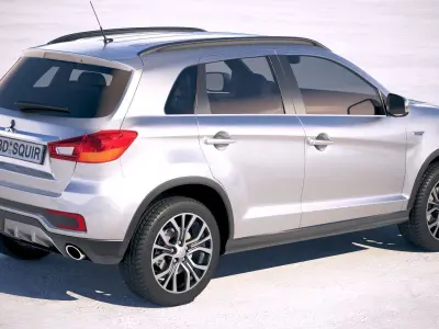 Mitsubishi Outlander Sport ASX 2018 3D model