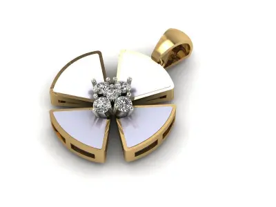 Flower model pendant  3D print model