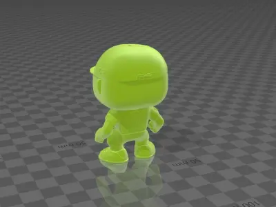 FUNKO POP VALENTINO ROSSI VR46 TSHIRT AND SHORT 3D print model