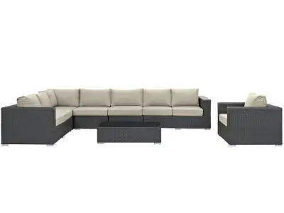 Person Seating Group with Sunbrella Cushions 3D model