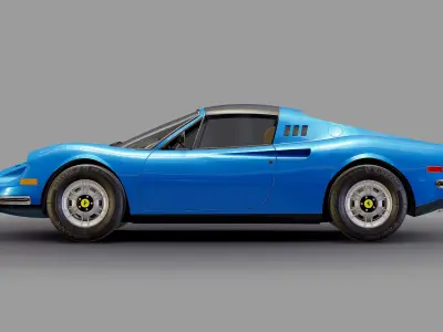 F-1974 246 gts 3D model