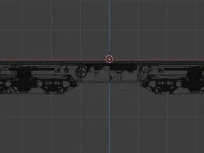 H0 1-87 scale Rlmmps freight car 3D print model