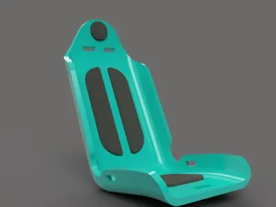  3D printing seat 3D print model