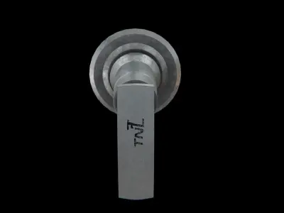 TNL angle valve TAP old Low-poly 3D model