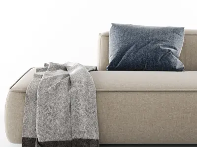 Lema CLOUD Sectional sofa 02 3D model