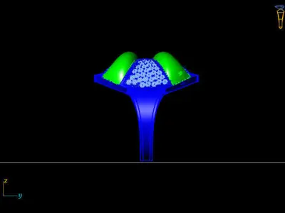 Women Ring 3D print model 16