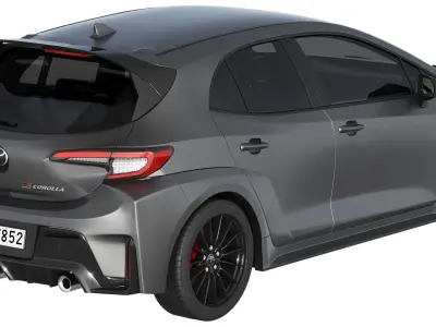 Toyota GR Corolla 2023 3D model