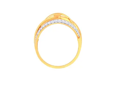 Diamond Ring 3D print model 5