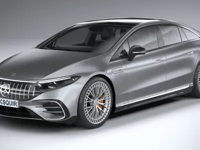 Mercedes-Benz EQS53 AMG 2022 3D model