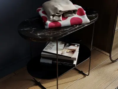 Chest of drawers with decor by Maisons du Monde 3D model