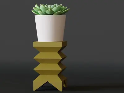 Pedestal 12 3D print model