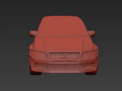 Mitsubishi Lancer 3D print model