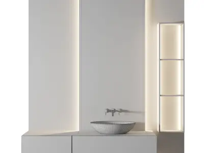 Luxury Bathroom 131 3D model