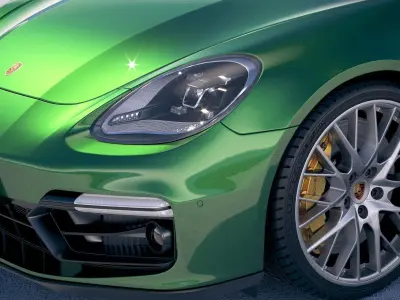 Porsche Panamera GTS Sport Turismo 2019 3D model
