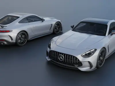 Mercedes AMG GT 63 Coupe 2025 3D print model