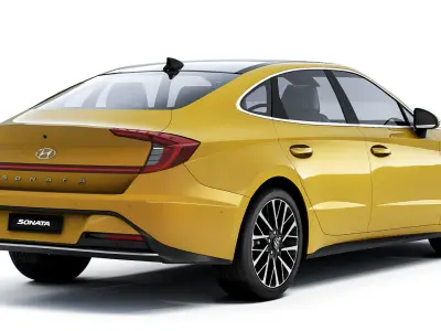Hyundai Sonata 2020 3D model