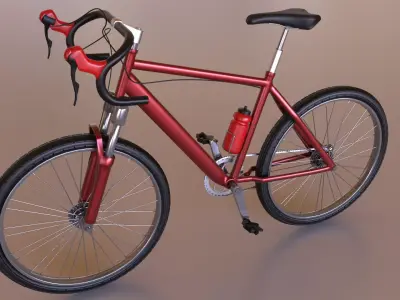 3D Bicycle Model 3D model
