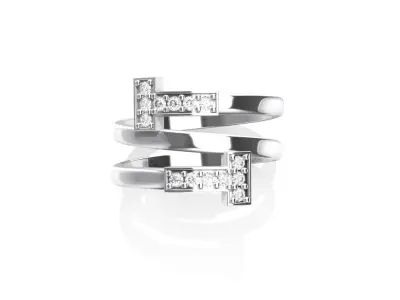 Tiffany Ring 3D print model buy