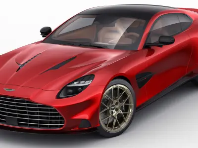 Aston Martin Vanquish 2025 3D model
