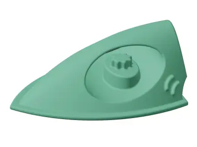 Plastic Premium Iron Box Toy 3D model