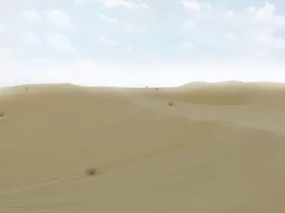 desert Low-poly 3D model