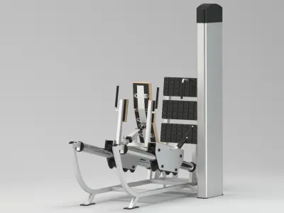 GYM Leg Press 3D model