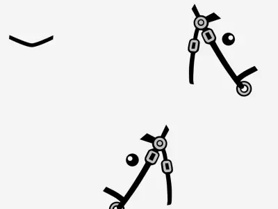 Wikibricks3D - 10235 Winter Village Market 3D print model