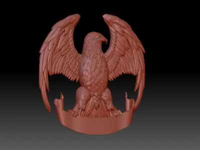 Eagle 3D print model
