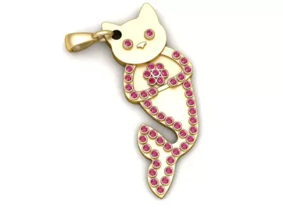 CAT FACES DOLLPHANT  3D PRINTABLE MODEL  Free 3D print model