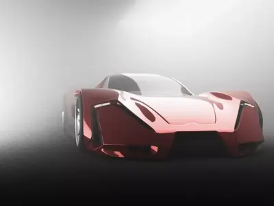 Royal Surplus GT Low-poly 3D model