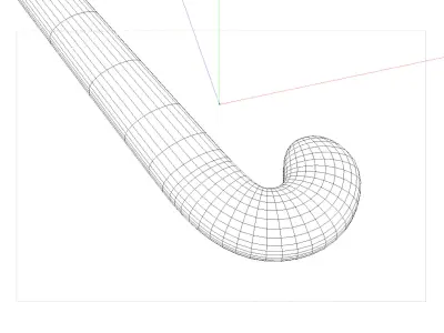 Hockey Stick 3D model