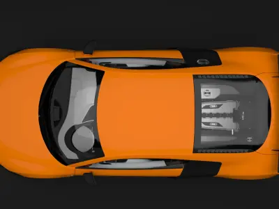 Audi R8 FSI quattro Plus Realistic 3D model