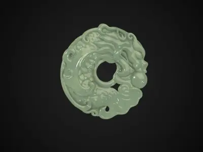 jade for C4D     jadeite  material  3D model