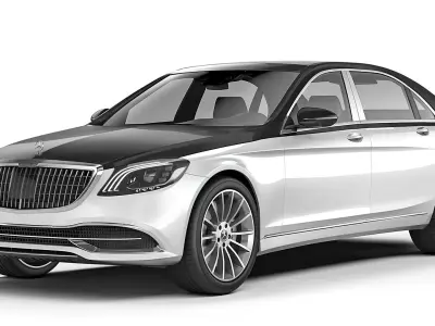 Mercedes-Benz S-Class Maybach 2019 3D model