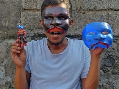 Funny Mask Balinesse 3D print model