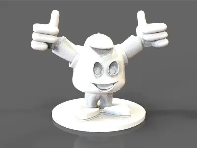 Grabby-Mr Big Foot Free 3D model