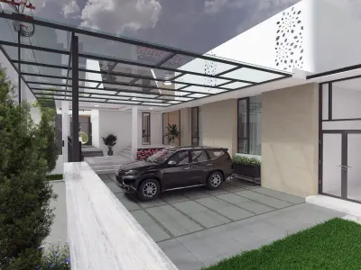 Private House 3D model 12