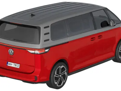 Volkswagen ID Buzz GTX 3D model