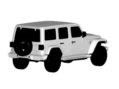Jeep Wrangler  3D model