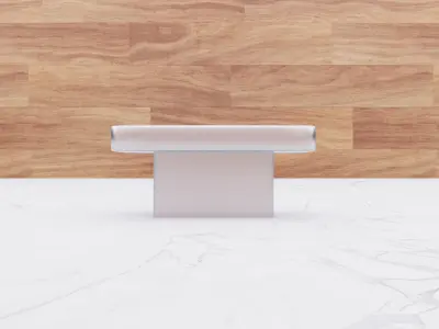 Modern Realistic Metal Drawer Furniture Knob Handle Free 3D model