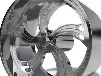 BILLET SPECIALATIES SLG03 WHEEL  3D print model