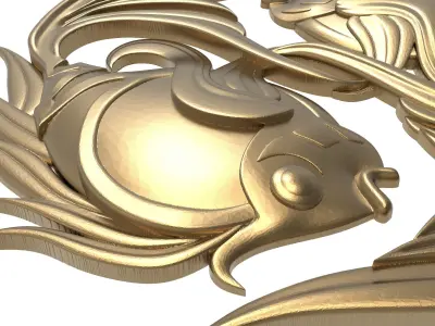  decorative pattern ready for 3D printing 3D model