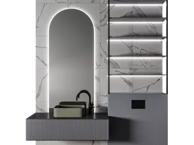 Luxury Bathroom 242 3D model