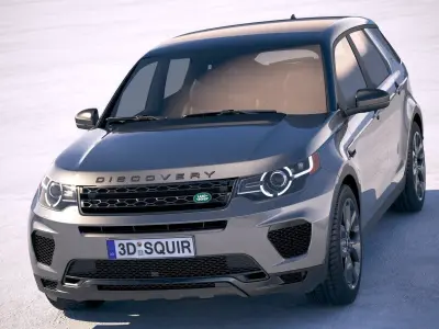 Land Rover Discovery Sport Landmark 2019 3D model