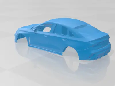 Audi RS3 Sedan 2025 - Body Car STL Model 3D print model