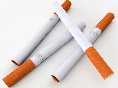 Cigarette Pack 3D model