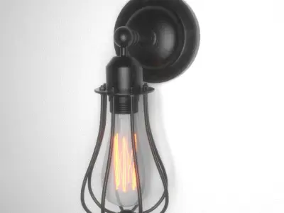 Exterior Interior Lamp 3D model