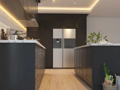   Modern Kitchen  3D model