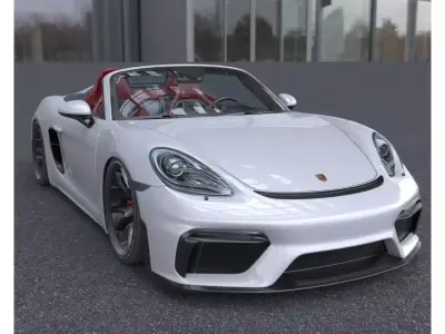 Porsche 718 3D model