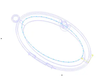 Key Chain 3D print model